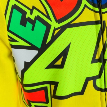 Valention Rossi gyerek kapucnis pulóver VR46  -  The Doctor yellow 2022