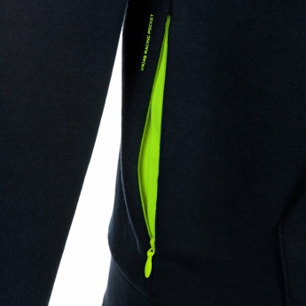 Valention Rossi férfi kapucnis pulóver VR46 - Core black 2022