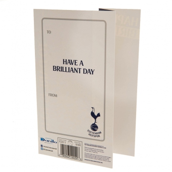 Tottenham születésnapi köszöntő Have a brilliant day!