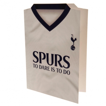 Tottenham gratuláció Blank Card Shirt