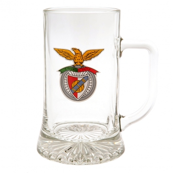 SL Benfica sörös üvegek Stein Glass Tankard