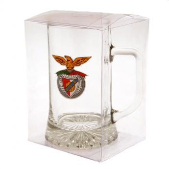 SL Benfica sörös üvegek Stein Glass Tankard