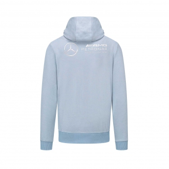 Mercedes AMG Petronas férfi kapucnis pulóver George Russell GP Silverstone Sweatshirt F1 Team 2022