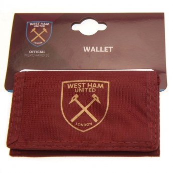 West Ham United pénztárca Nylon Wallet CR