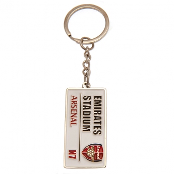 FC Arsenal kulcstartó Embossed Street Sign Keyring