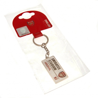 FC Arsenal kulcstartó Embossed Street Sign Keyring