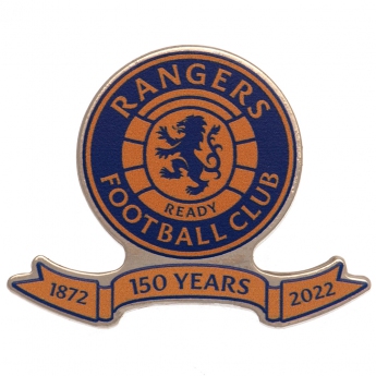 FC Rangers jelvény Badge 150 Years