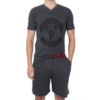 Manchester United férfi pizsama SLab grey