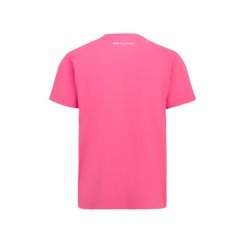 Forma 1 férfi póló Logo Pink F1 Team 2022