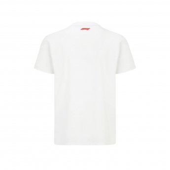Forma 1 férfi póló Small Box white F1 Team 2022