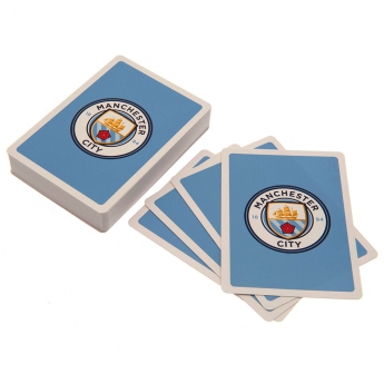 Manchester City játékkártya blue
