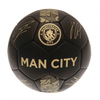 Manchester City mini focilabda Skill Ball Signature Gold PH size 1