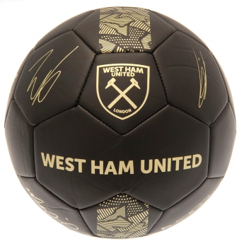 West Ham United futball labda Signature Gold PH size 5