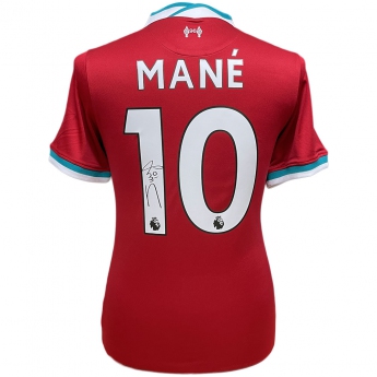 Legendák futball mez Liverpool 2020-21 Mane Signed Shirt