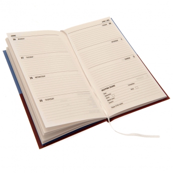 West Ham United napló Pocket Diary 2023