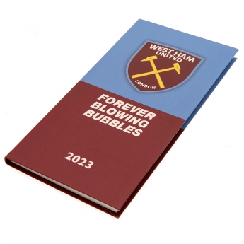 West Ham United napló Pocket Diary 2023