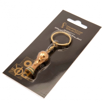 Labdarúgó válogatott kulcstartó World Cup Qatar 2022 3D Trophy Keyring