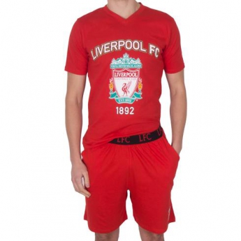 FC Liverpool férfi pizsama SLab short red