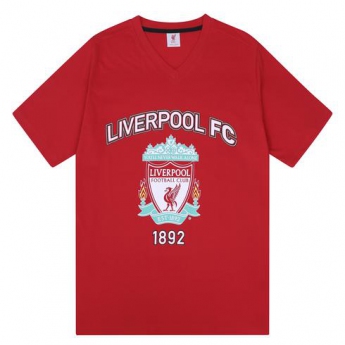 FC Liverpool férfi pizsama SLab short red