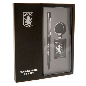 Aston Villa kulcstartó és toll készlet Pen & Keyring Set