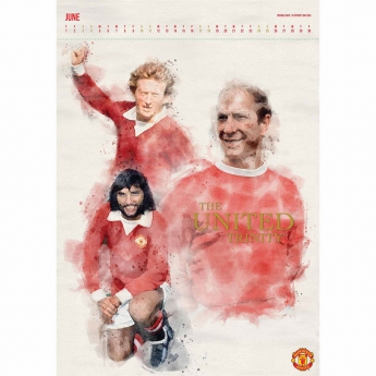 Manchester United naptár Deluxe Calendar 2023