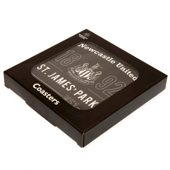 Newcastle United söralátét szett 4pk Coaster Set CT