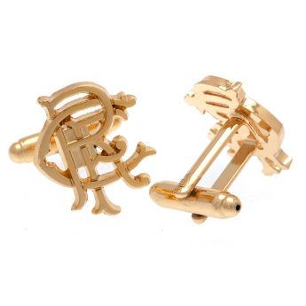 FC Rangers mandzsettagomb Gold Plated RFC Cufflinks