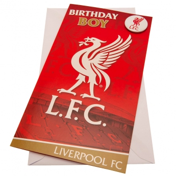 FC Liverpool születésnapi köszöntő Birthday boy