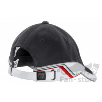 Lamborghini tricolore nero baseball sapka
