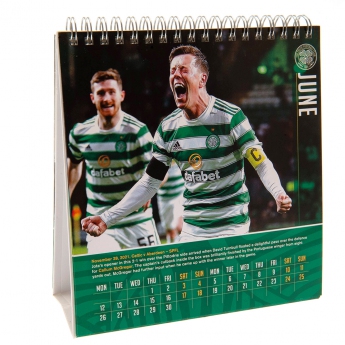 FC Celtic naptár Desktop Calendar 2023