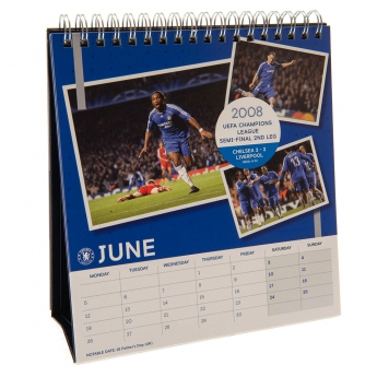 FC Chelsea naptár Desktop Calendar 2023
