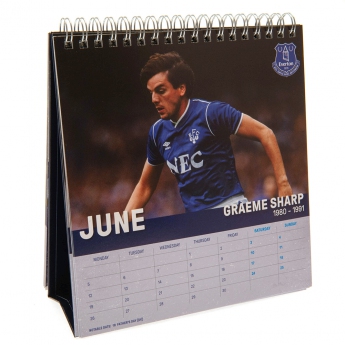 FC Everton naptár Desktop Calendar 2023