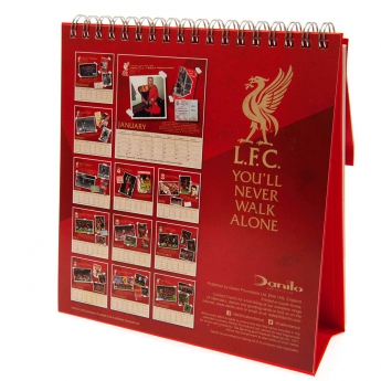 FC Liverpool naptár Desktop Calendar 2023