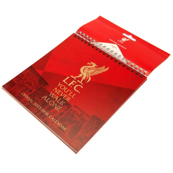FC Liverpool naptár Desktop Calendar 2023