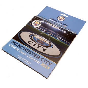 Manchester City naptár Desktop Calendar 2023