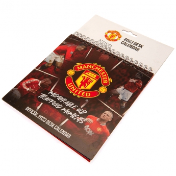 Manchester United naptár Desktop Calendar 2023
