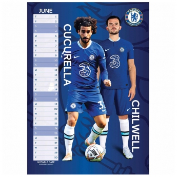 FC Chelsea naptár A3 Calendar 2023