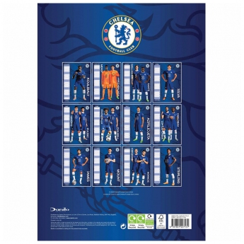 FC Chelsea naptár A3 Calendar 2023