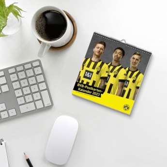 Borussia Dortmund naptár 2023 Postkarten