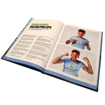 Manchester City könyv Annual 2023
