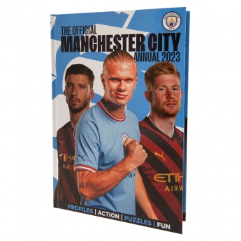 Manchester City könyv Annual 2023