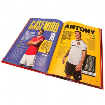 Manchester United könyv Annual 2023
