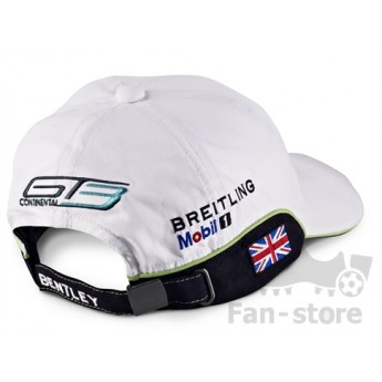 Bentley white baseball sapka