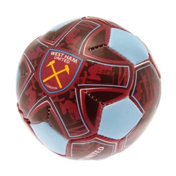 West Ham United mini focilabda 4 inch Soft Ball