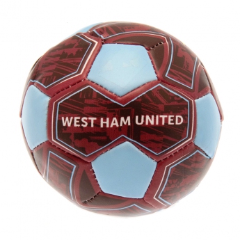 West Ham United mini focilabda 4 inch Soft Ball