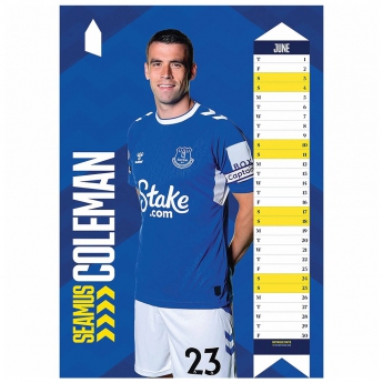 FC Everton naptár A3 Calendar 2023