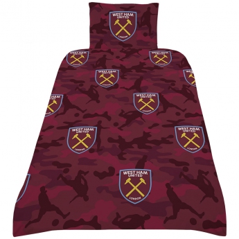 West Ham United 1 drb ágynemű Single Duvet Set PC