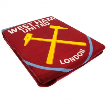 West Ham United 1 drb ágynemű Single Duvet Set PC