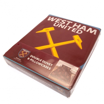 West Ham United ágynemű Double Duvet Set PC