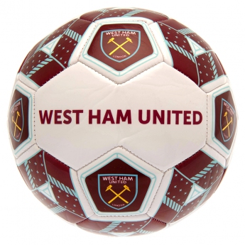 West Ham United futball labda Football Size 3 HX